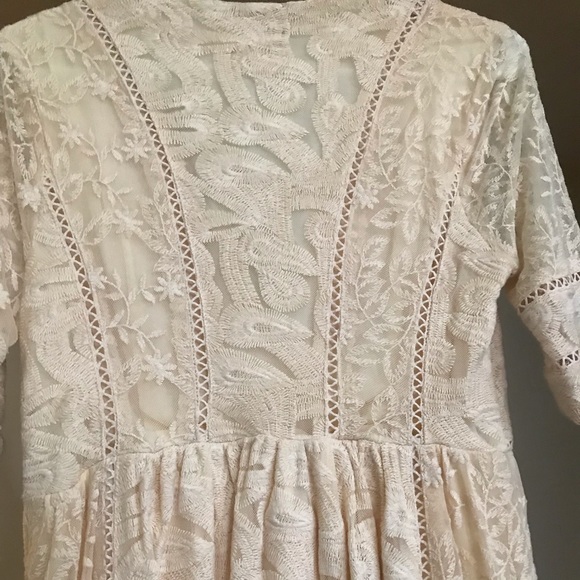 Free People crochet lace dress - Picture 6 of 8